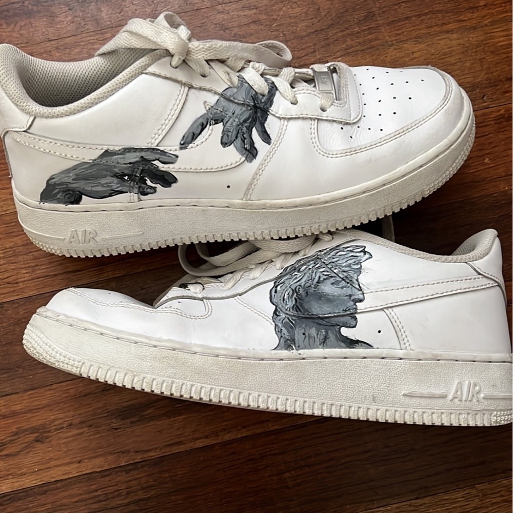 Hand painted Air Force Ones